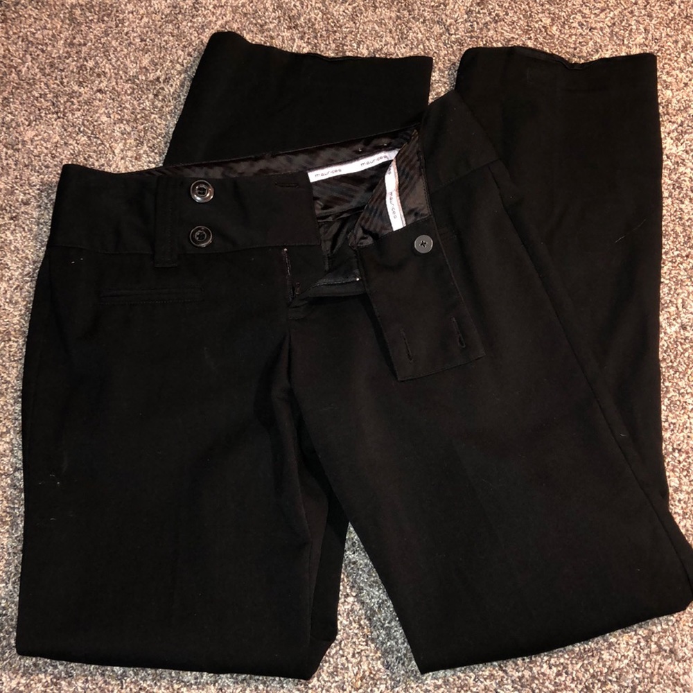 Maurice’s Black Slacks